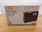 Black Hdx 12-VOLT Air Inflator 487 816-MULTI Function- New! Free Shipping!!!!!!. Price: $30.00.