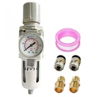 3/8" Air Filter Pressure Regulator Combo Water Npt, White New. Price: $42.99.