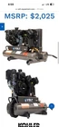 Volt Powered By Kohler Twin Tank Air Compressor Brand New 2 Year Warranty. Price: $1700.00.