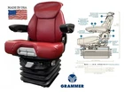 Grammer MSG95 741 Air Suspension - Red Vinyl New. Price: $1995.00.