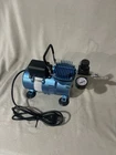 Gs TC-320 Portable Oil-free Piston Compressor Blue 110-120V W/ Gauge & Regulator Used. Price: $28.00.