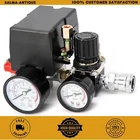 Qwork Air Compressor Pressure Switch Control Valve, 90-120PSI Regulator New. Price: $24.99.