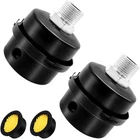 2PCS 1/2" Thread Compressor Silencer,air Intake Filter Sound Muff New. Price: $18.97.