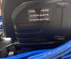 Husky Hotdog Air Compressor 8 Gallons. Used. Price: $110.00.