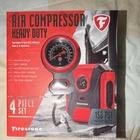 Firestone AC2445-BK Portable Air Compressor 12V 150 Psi Set W/gauge & Adapters New. Price: $29.73.
