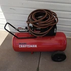 Craftsman Air Compressor 25 Gallon Used. Price: $220.00.