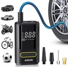 Jusuox Tire Inflator Portable Air Compressor, 150 Psi Cordless Pump For C... New. Price: $29.94.
