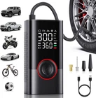 Tire Inflator Portable Air Compressor - Cordless Mini Pump With Dig New. Price: $23.61.