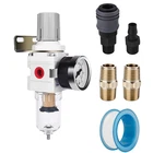Nanpu 1/4" Npt Compressed Air Filter Regulator Combo Piggyback, 5 Micron Brass New. Price: $23.99.