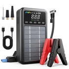 Jiyhf 3000A Solar Jump Starter With 150PSI Air Compressor, 12V Car Black New. Price: $69.89.