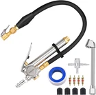 Heavy Duty Tire Inflator With Pressure Gauge, 120PSI Brass Slide New. Price: $42.68.