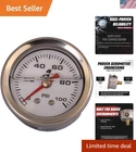 1.5" Liquid-filled Fuel Pressure Gauge With 0-100 Psi Reading For Engines New. Price: $105.29.