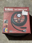 New Totes Auto Club Compact Portable Tire Air Compressor 260 Psi Power. Price: $50.00.