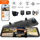 Wolfbox G850PRO 4K Dash Cam Front And Rear Adas, 5.8GHZ Wifi Parking Monitor New. Price: $179.99.