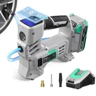 Litheli Tire Inflator Air Compressor, 20V Cordless Car Pump Grey-green New. Price: $41.76.