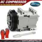 A/c Compressor W/ 6-GROOVE Pulley & FS10 Style Ford Ranger Mazda B2300 B2500 New. Price: $150.19.