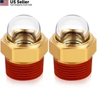 Boltigen Brass Oil Sight Glass, 2PCS 1/2'' Npt Air Compressor Inch, Gold New. Price: $30.59.