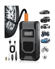Tire Inflator Portable Air Compressor - 4X Faster Inflation Cordles... Ship New. Price: $47.24.