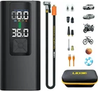 Portable 150PSI Tire Inflator With Digital Gauge - Fast Rechargeable Air Pump New. Price: $88.99.