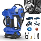 Tire Inflator Portable Air COMPRESSOR,20V Cordless With 150PSI ... New. Price: $74.00.