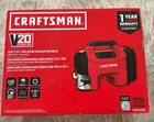 Craftsman Cordless 20V Dc Combination Air Inflator & Vacuum Blower Open. Price: $64.99.