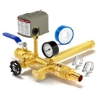 Bogerdack Brass Well Pressure Tank Tee Kit With 100PSI Gauge, 40-60P... New. Price: $170.42.