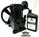 VT470000KB Campbell Hausfeld Air Compressor Cast Iron Pump Comes W/ Quart Of Oil New. Price: $372.61.