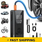 Jusuox Portable Air Compressor, 150PSI Tire Inflator With Led Light New. Price: $63.99.