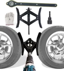 Rv Rotatable Wheel Chock Stabilizers Drill Adjusted Camper Heavy Duty Tire New. Price: $56.35.