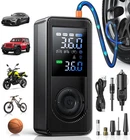 Tire Inflator Portable Air Compressor - 150 Psi 4X Fast Inflation Rechargeabl... New. Price: $34.13.