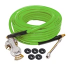 Glad Hand Air Hose Inflator Kit 3/8" X 50 Ft W/ Dual Foot Chuck 300 Psi Heavy New. Price: $33.81.