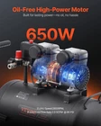 Air Compressor, 8 Gallon Steel Tank, Spray Painting New. Price: $225.31.