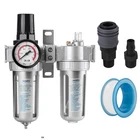 Nanpu 1/2" Npt Air Filter Pressure Regulator Lubricator Dryer Gauge Kit Water... New. Price: $44.39.