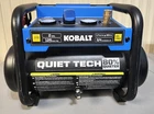 Kobalt 2GAL Quiet Tech Air Compressor Used. Price: $120.00.