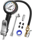 Tire Inflator With Pressure Gauge And Longer Hose - Most Accurate, Heavy Duty... New. Price: $39.11.