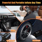 Tire Inflator Portable Compressor-air Pump 150PSI Cordless Electric For C... New. Price: $70.37.
