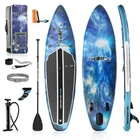 Serenelife 10.5FT Inflatable Isup Paddleboard Stand Water-space Blue New. Price: $236.99.