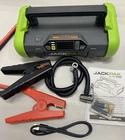 Jackpak Ultra 2500A Lithium Jump Starter W/ Air Inflator, Led Light, And Charger Open. Price: $224.99.