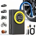 Car Bike Tire Inflator Pump Portable Battery Rechargeable Air Compressor Digital New. Price: $29.91.