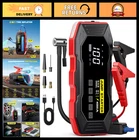 Portable Car Jump Starter & Air Compressor 4000A, 160PSI Tire Inflator, 12V Boos New. Price: $74.99.