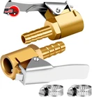 Lumiteco 1/4" Brass Tire Inflator Lock On Air Chuck,mini Compressor Portable New. Price: $12.48.