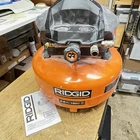 Ridgid Gal. 150 Psi Portable Electric Pancake Jobsite Air Compressor 0216416 Used. Price: $89.98.