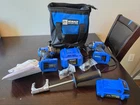 Kobalt 24V Cordless Drill & Driver 2-TOOL Combo Kit Includes Battery Charger Used. Price: $80.00.
