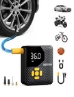 Astroai L7 Mini Tire Inflator Portable Air COMPRESSOR,150 Psi Cordless Yellow New. Price: $59.46.