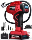 Keenpower Digital Cordless Tire Inflator Portable Air Compressor Automatic Red New. Price: $113.75.