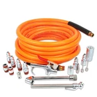17 Pieces Air Tool Kit 3/8" X 25FT Pvc Hose Compressor... New. Price: $42.44.