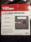 Hyper Tough 12 Volt Digital Tire Inflator--- New. Price: $30.00.