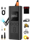 Airsure Tire Inflator Portable Compressor, 150 Psi Fast Inflation Cordless New. Price: $36.99.