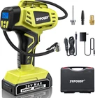 Air Pump Compressor Portable Cordless Tire Inflator With Battery New. Price: $72.32.