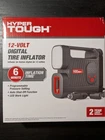 Hyper Tough 12 Volt Digital Tire Inflator--- New. Price: $24.99.
